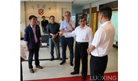 領導視察羅星實業公司